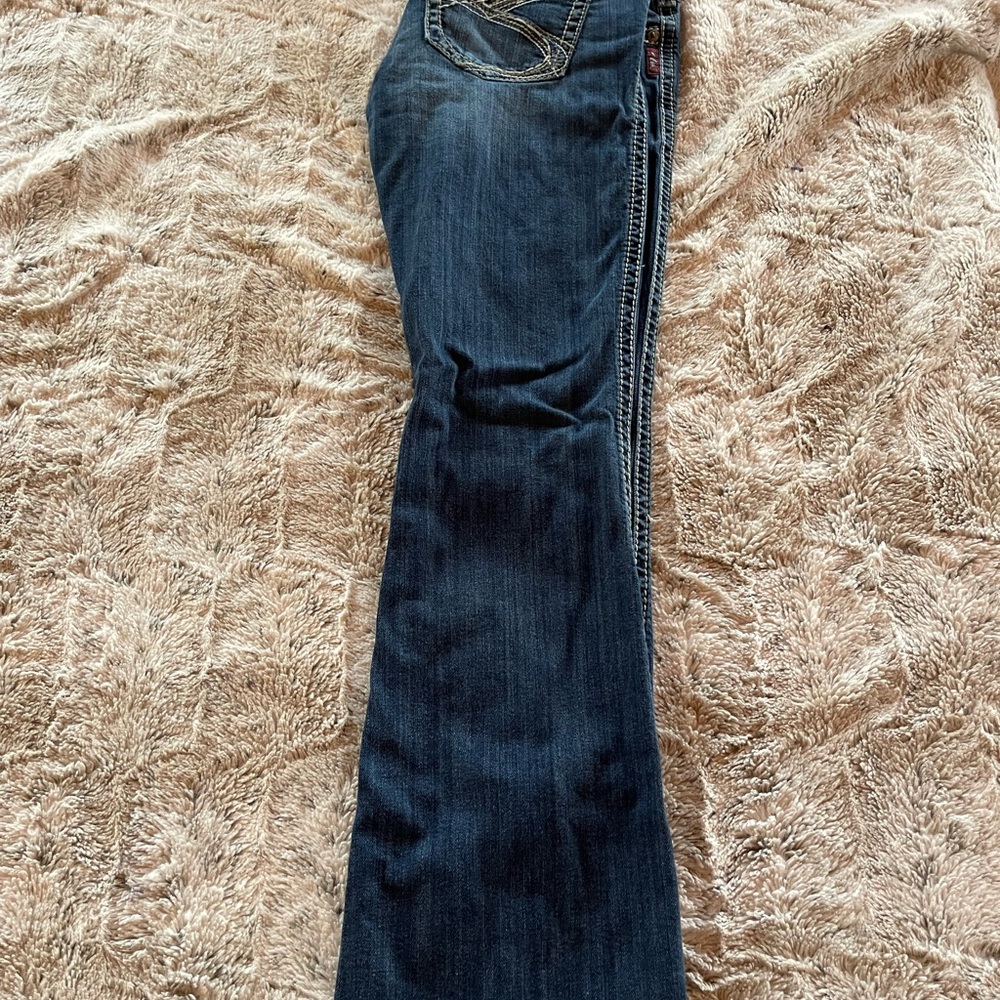 Silver jeans